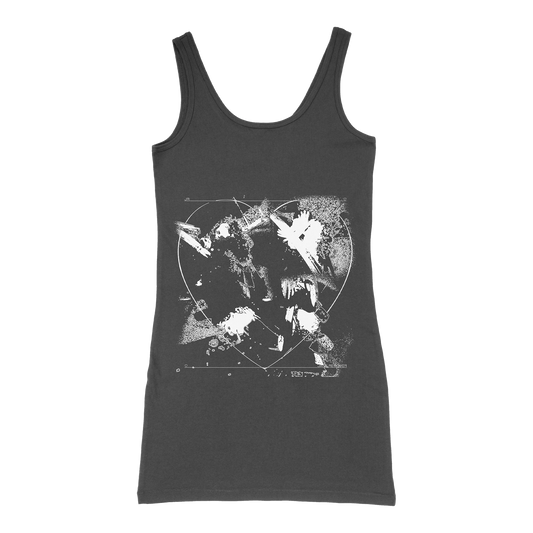 JR Heart Tank Black